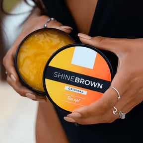 [COMPRA 1 LLEVA 3] Shine Brown - Potenciador de bronce SIN SOL!