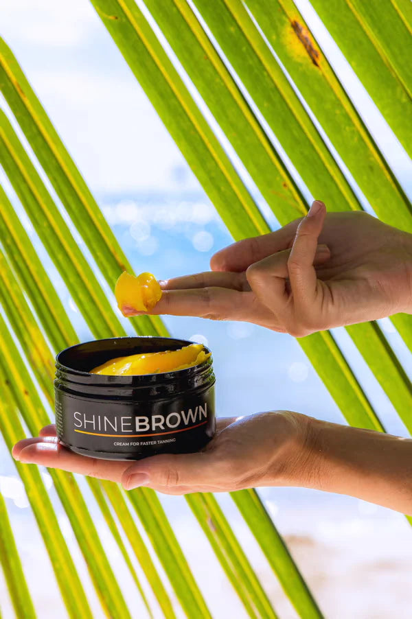 [COMPRA 1 LLEVA 3] Shine Brown - Potenciador de bronce SIN SOL!